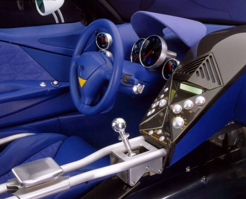 Ford GT 90 interior