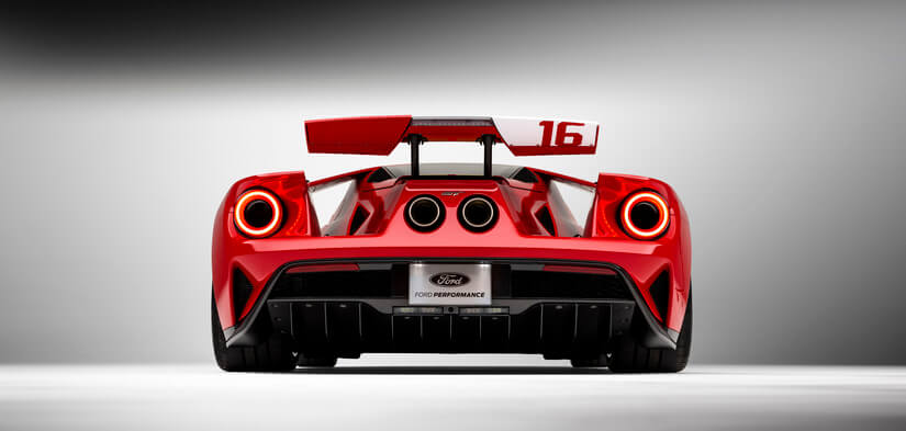 Ford GT 40 parte de atras