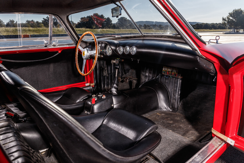Ferrari 250 GT Berlinetta Competizione interior