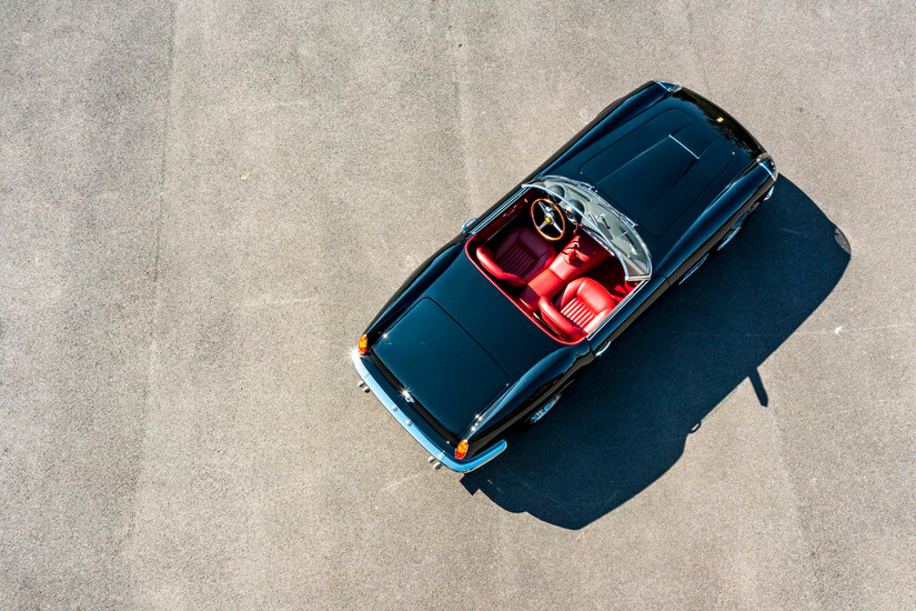 Ferrari 250 GT California Spyder cenital