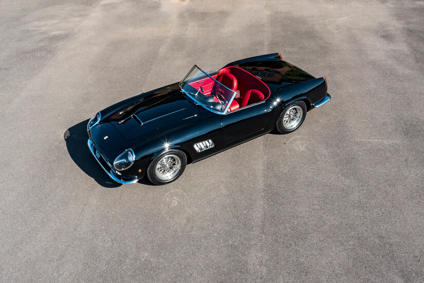 Ferrari 250 GT California Spyder aerea