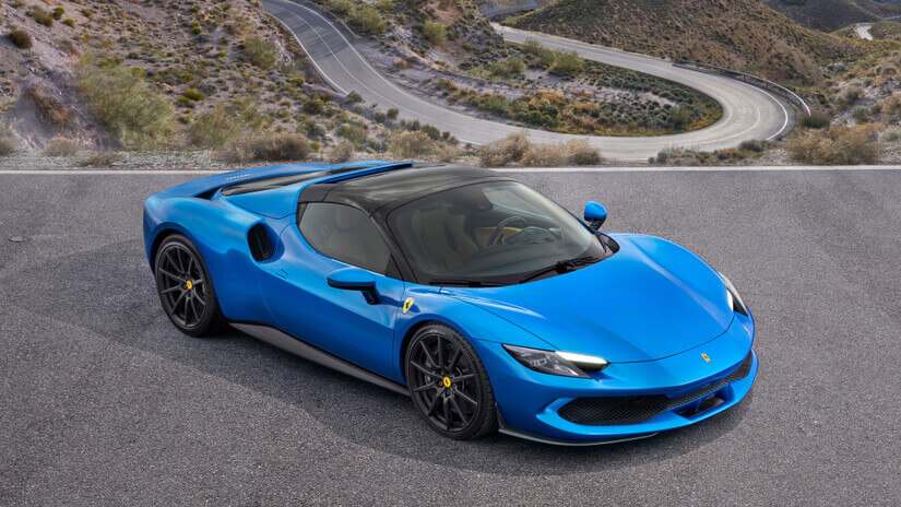 Ferrari 296 GTS arriba