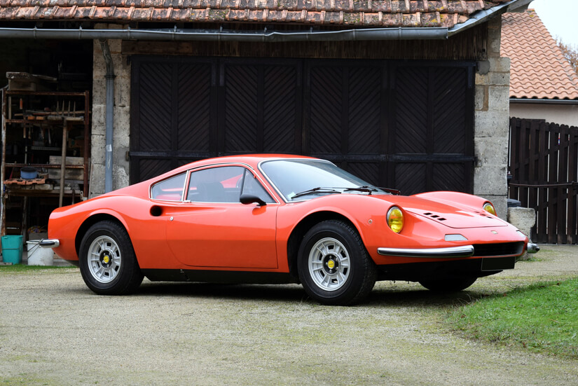 Ferrari Dino 206 GT lateral