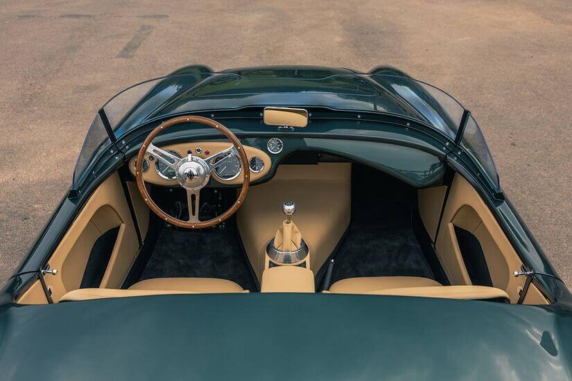 Austin Healey 100 interior