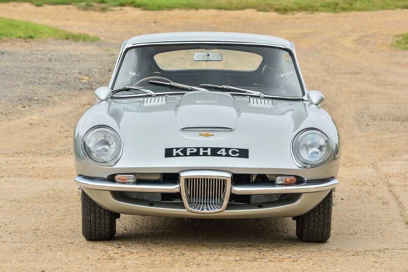 Jaguar E-Type de Frua e Italsuisse frente