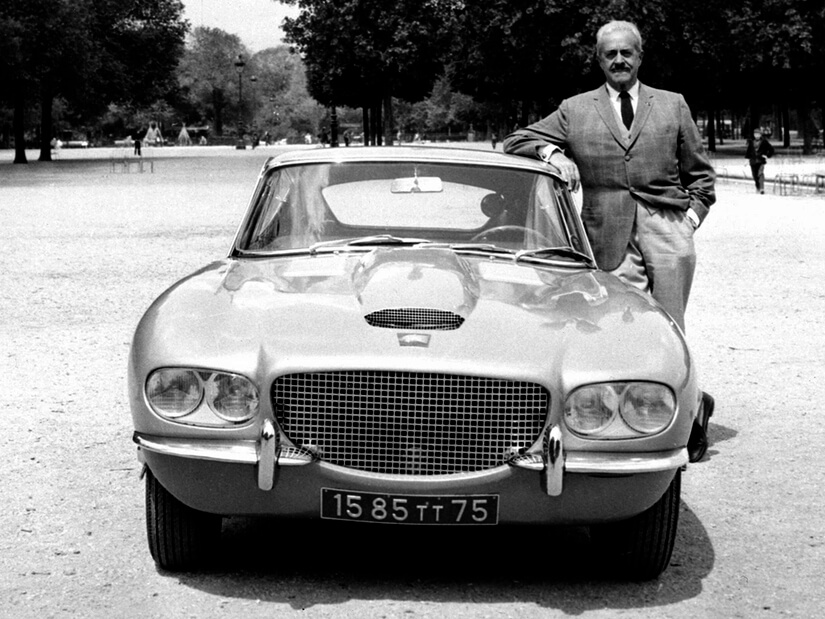 Jaguar E-Type Raymond Loewy frente