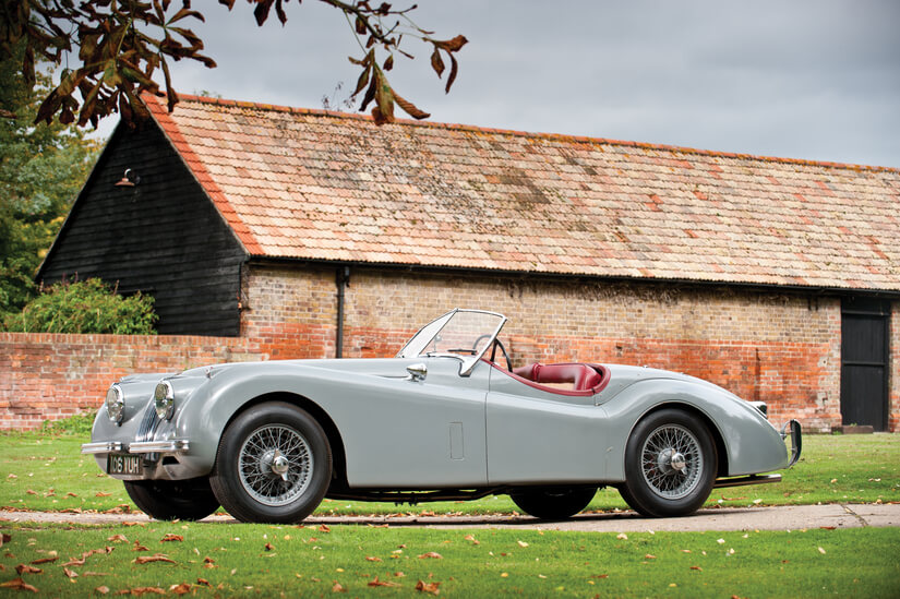 Jaguar XK120 lateral