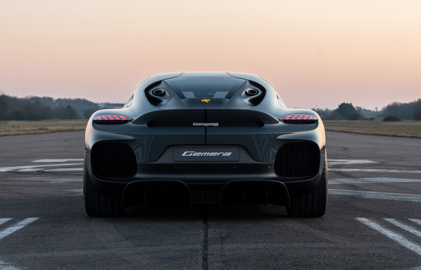Koenigsegg Gemera trasera