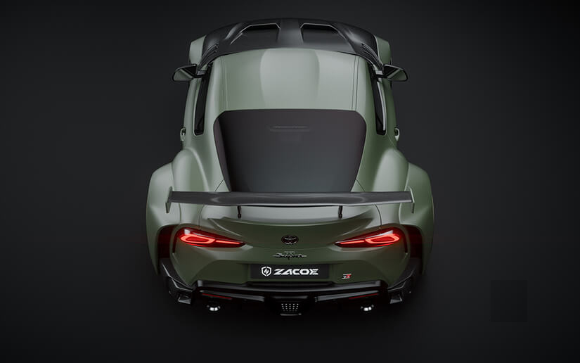Zakoe para el Toyota GR Supra trasera