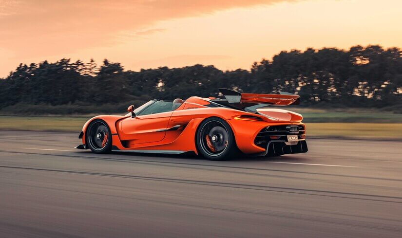 Koenigsegg Jesko trasera
