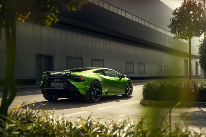 Lamborghini Huracán Tecnica trasera