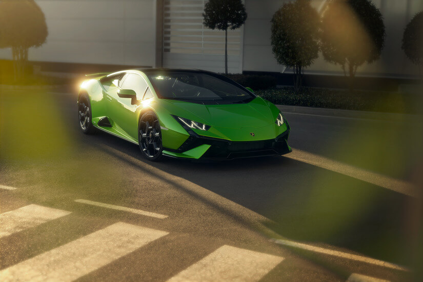 Lamborghini Huracán Tecnica de lado