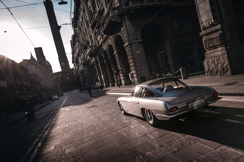 Lamborghini 350 GT de arriba