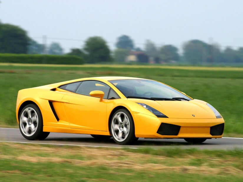 Lamborghini Gallardo de lado