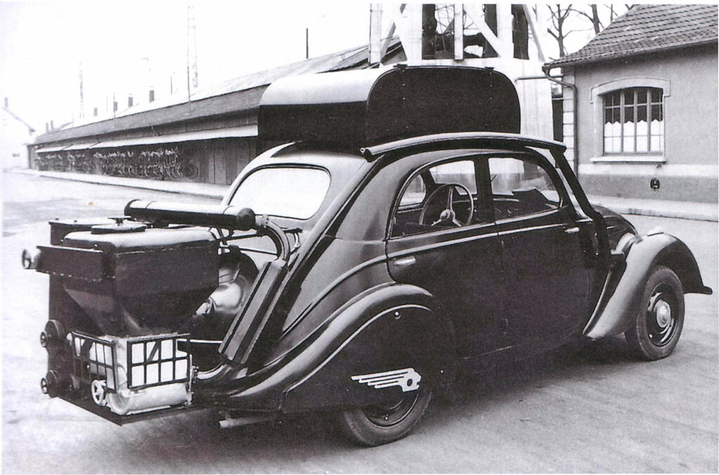Peugeot 202 gasogeno