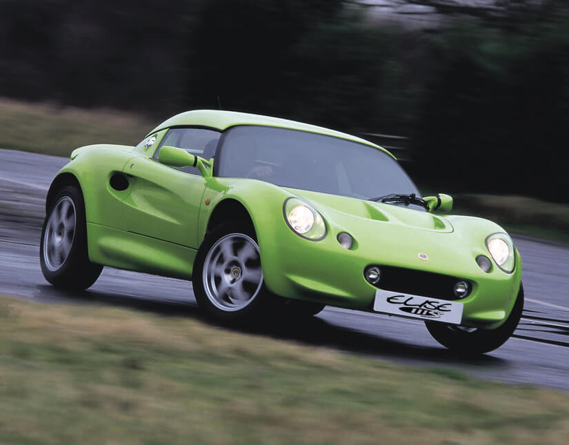 Lotus Elise verde