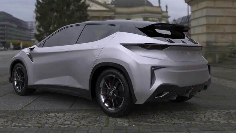 Lotus Type 132 trasera