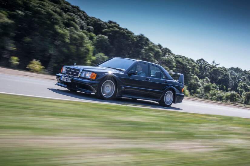 Mercedes E190 perfilada