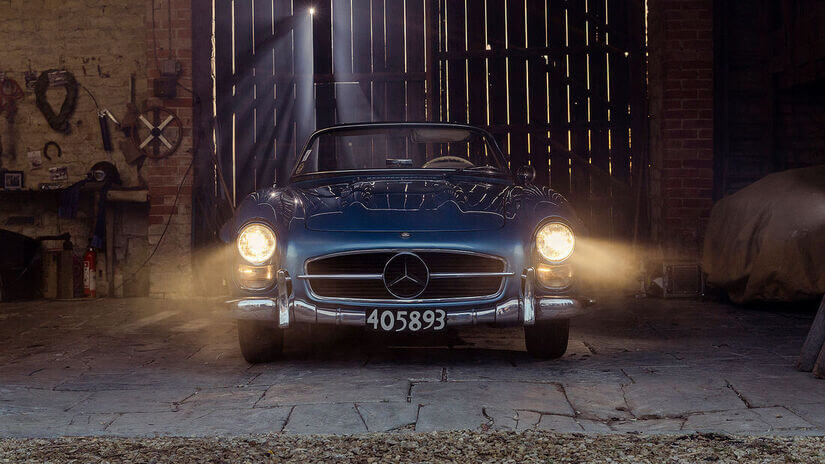 Mercedes 300 SL Roadster frente