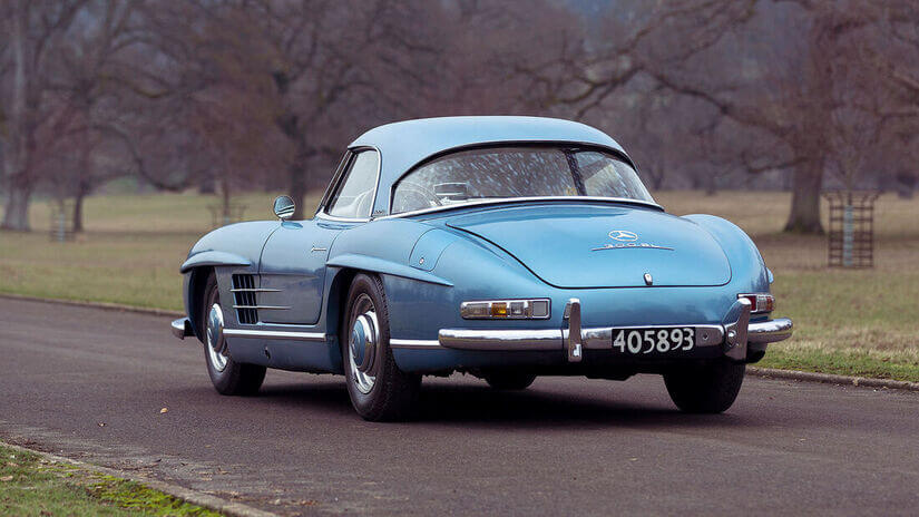Mercedes 300 SL Roadster trasera