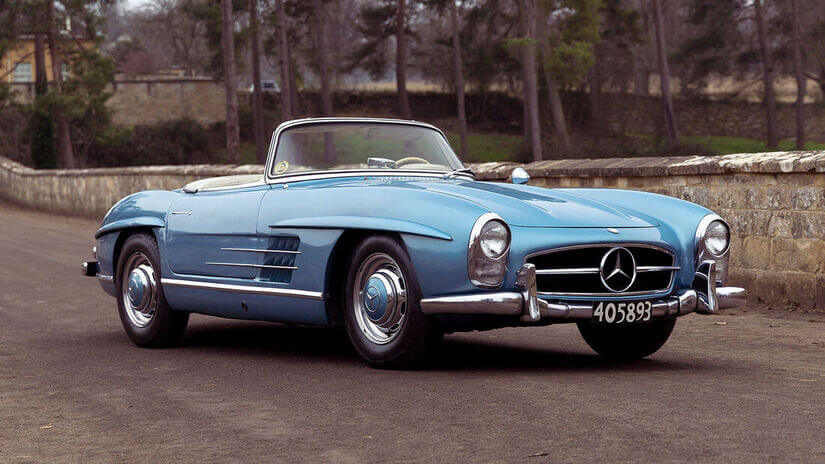 Mercedes 300 SL Roadster lado