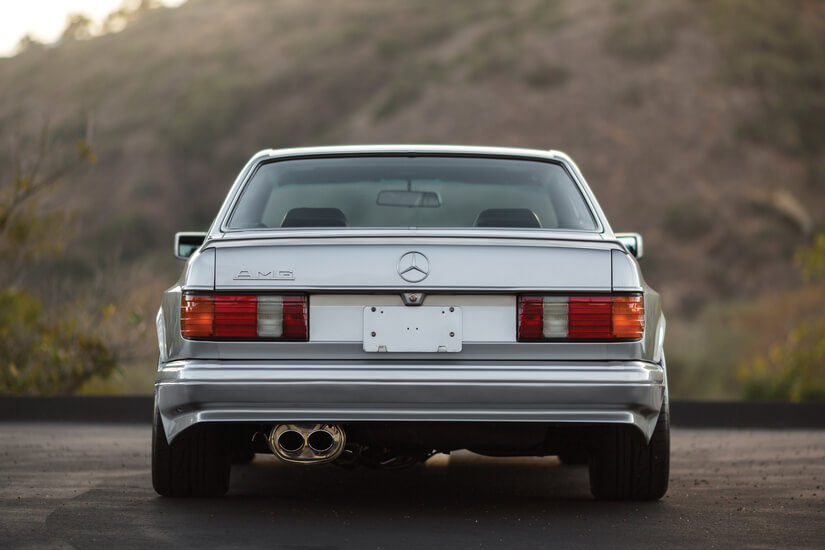 Mercedes 560 SEC 6.0 AMG culo