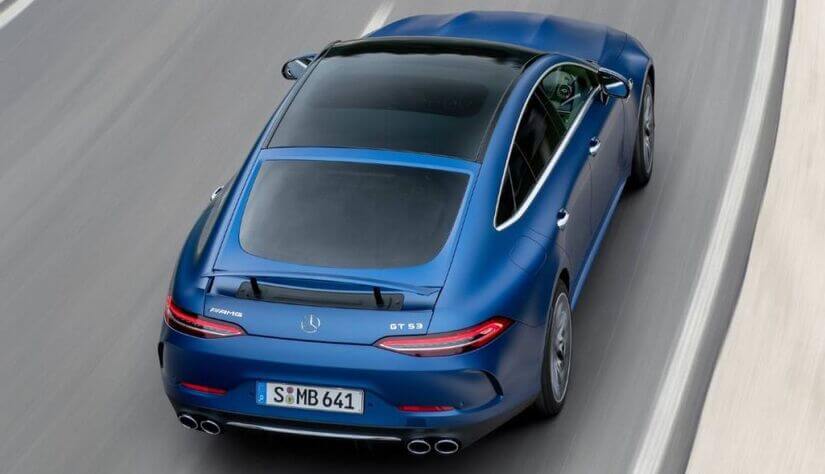 Mercedes-AMG GT 4 puertas aerea