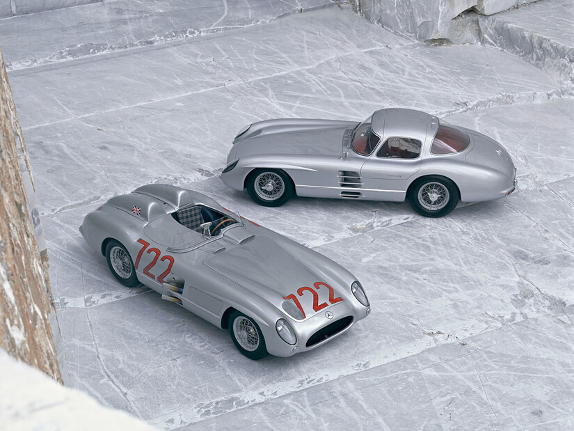 Mercedes 300 SLR EN PAREJA