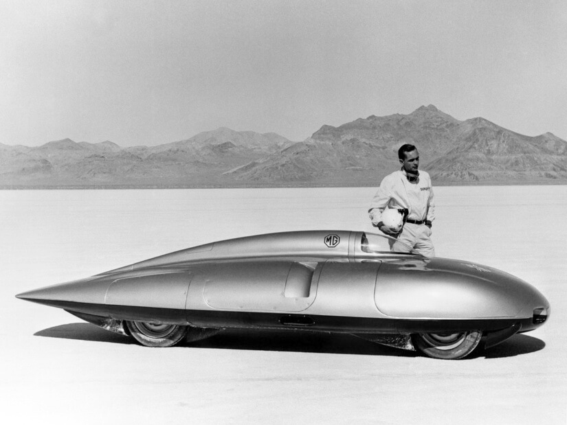 MG EX 18 antes de la prueba