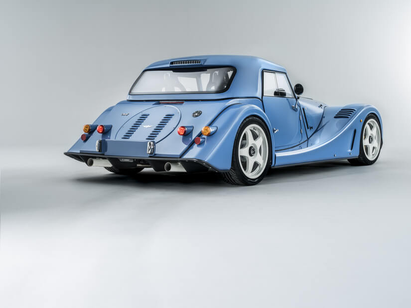 Morgan Plus 8 GTR trasera