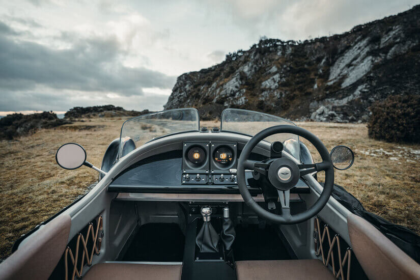 Morgan Super 3 interior