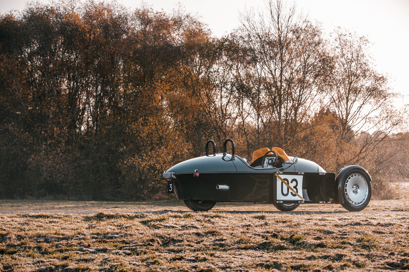 Morgan Super 3 de lado