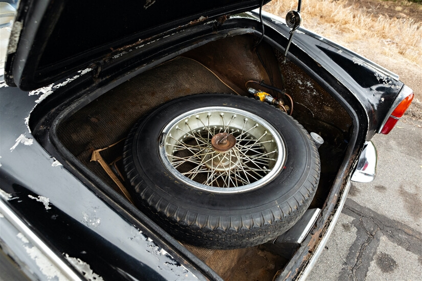 Maserati A6G 54 maletero