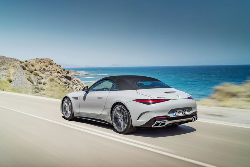 Mercedes AMG SL trasera