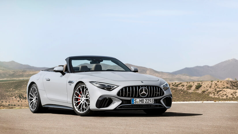 Mercedes AMG SL perfil