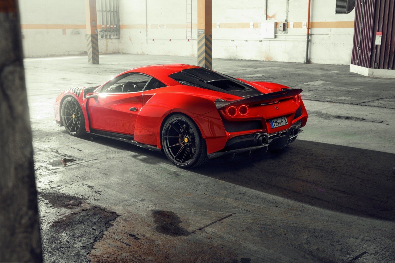 Novitec Ferrari F8 N-Largo trasera