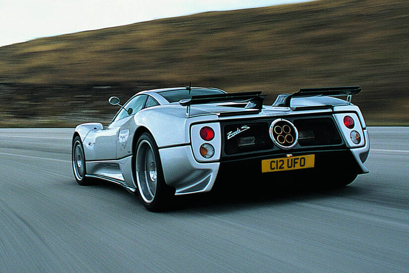 Pagani Zonda C12 trasera