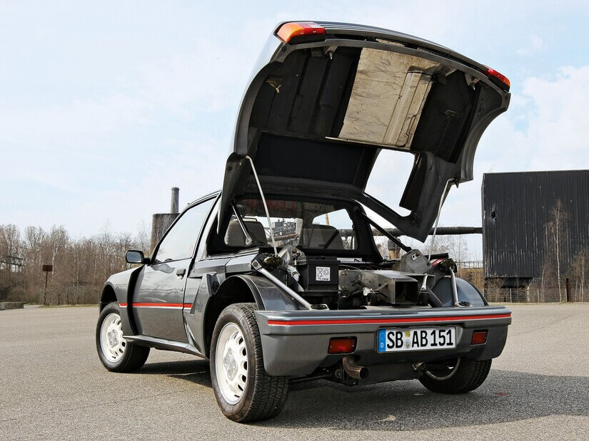 Peugeot 205 T16 trasera
