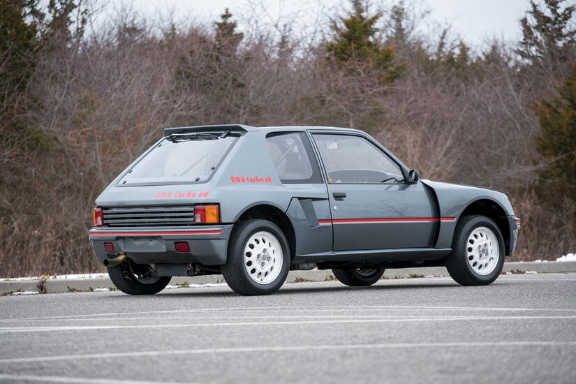 Peugeot 205 T16 trasera