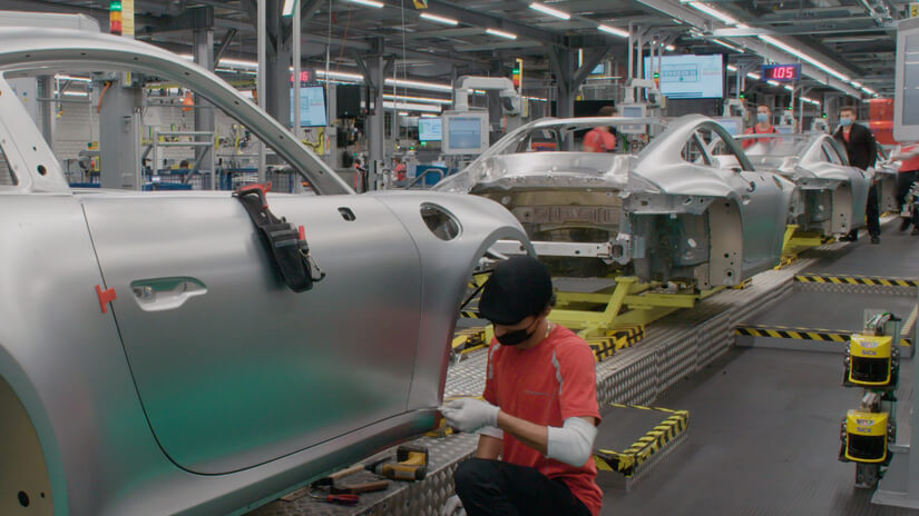 PORSCHE 911 GT3 montaje