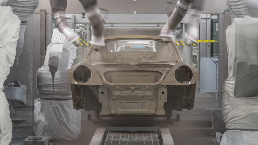 PORSCHE 911 GT3 pintura