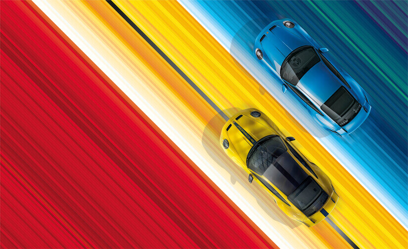 Porsche 911 GT3 de perfil