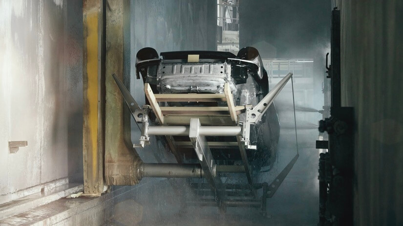 Porsche 911 S 2.4 Targa pintado