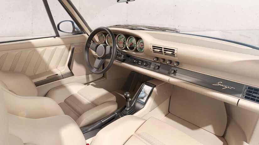 Singer Turbo Study interior