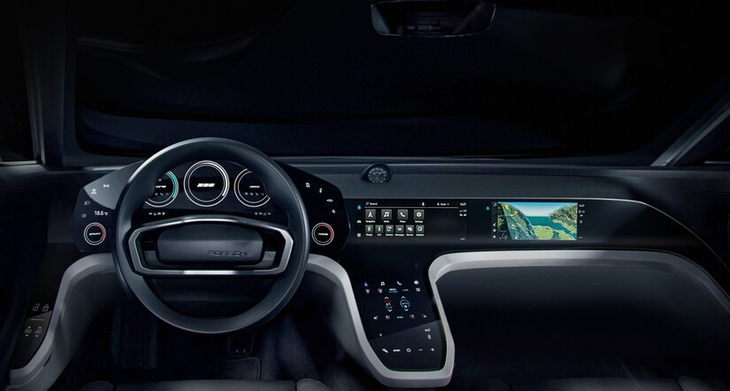 Porsche 928 interior