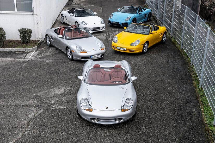 718 Boxster GTS familia