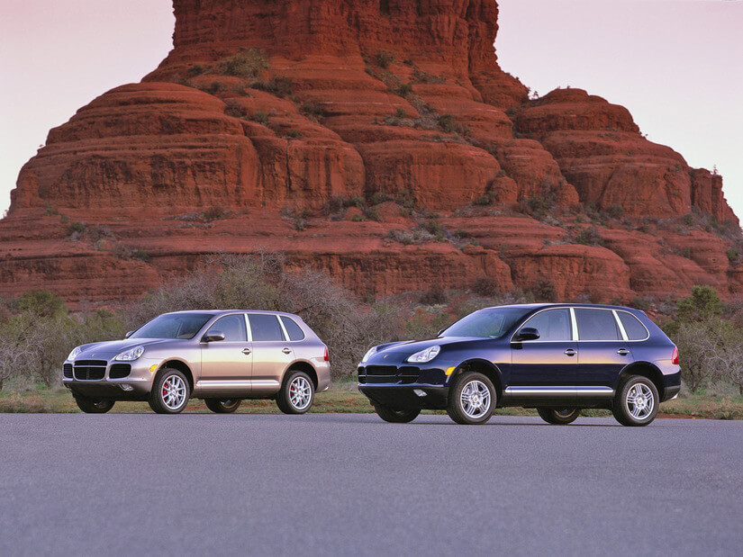 Porsche Cayenne juntos
