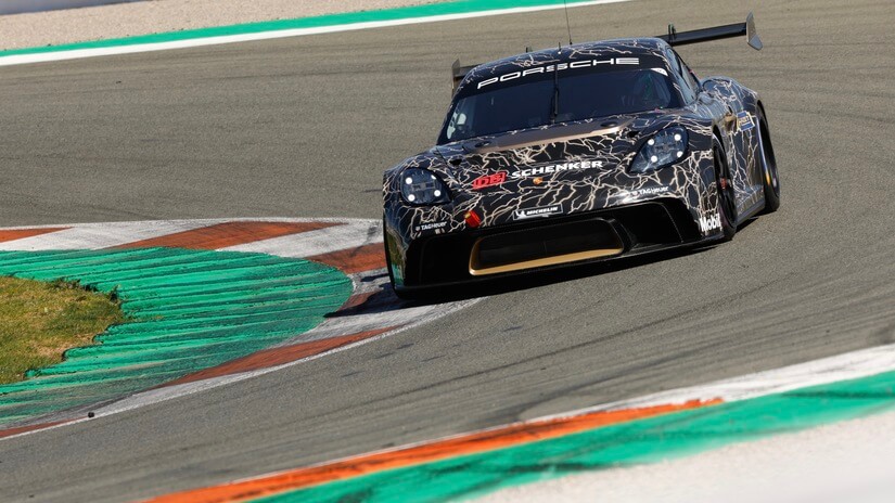 Copa Porsche en curva