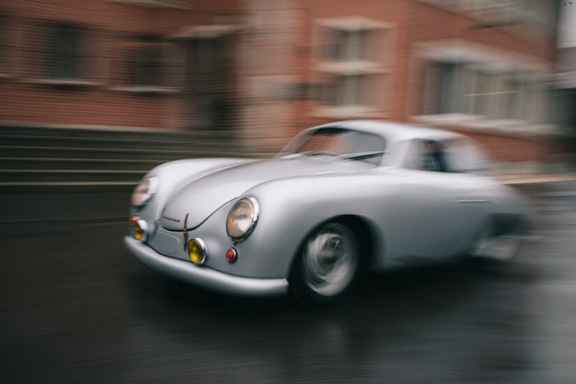 Porsche en Le Mans morro