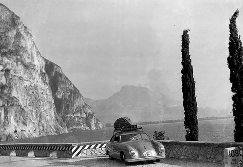 Porsche Lindner de paseo